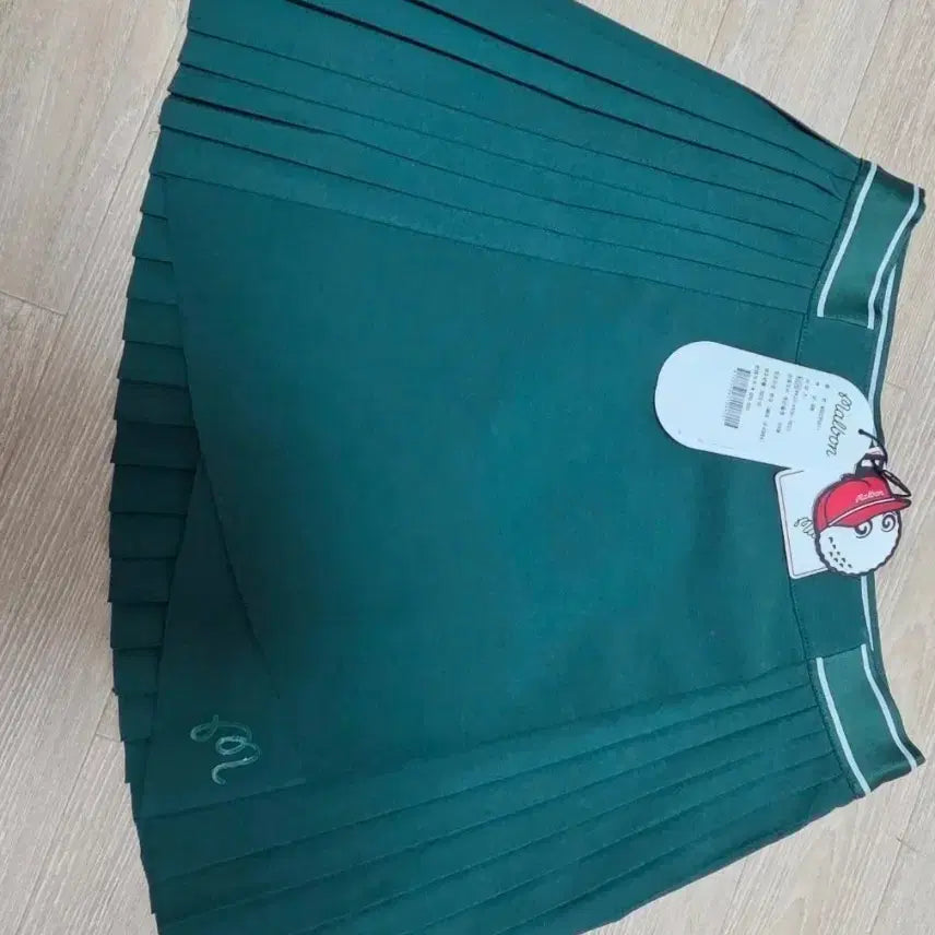 [BUNJANG] Malbon Golf Pleated Skirt Green Size 55 / 말본 골프 플리츠 스커트 그린 61  새것