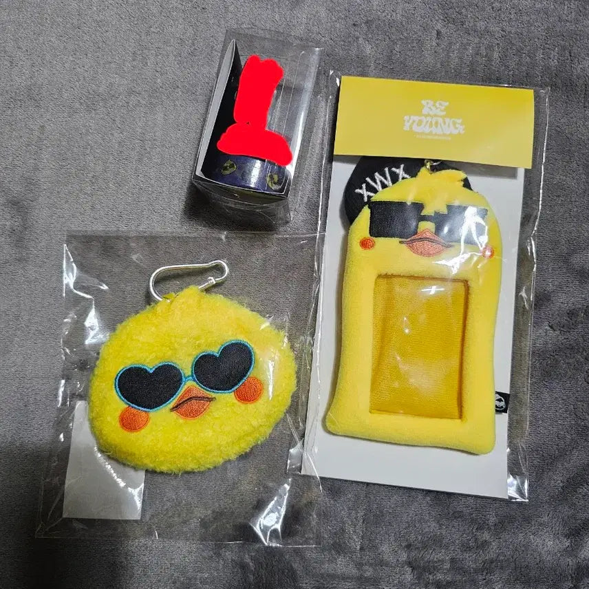 [BUNJANG] 2PM Jang Wooyoung (Wooyoung) 'Biyoung' Photocard Holder Pouch & Masking Tape Set / 장우영 비영 삐영 포카홀더 포토홀더 파우치 115430 삐영 마스킹테이프