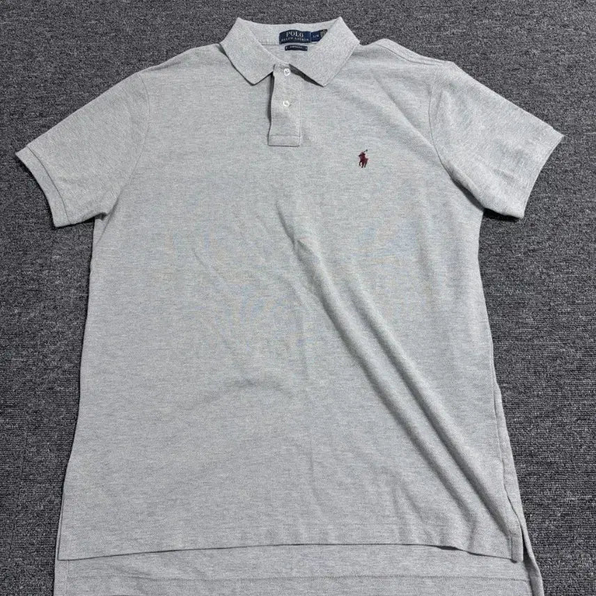[BUNJANG] Polo Ralph Lauren Custom Fit T-Shirt / 폴로 랄프로렌 커스텀핏 반팔 카라티 새상품