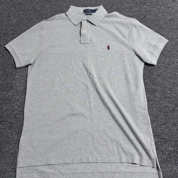 [BUNJANG] Polo Ralph Lauren Custom Fit T-Shirt / 폴로 랄프로렌 커스텀핏 반팔 카라티 새상품