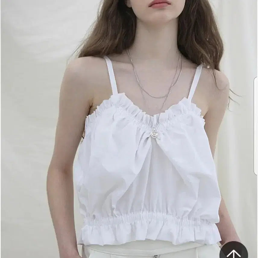 [BUNJANG] Soft Seoul Balloon Bustier Sleeveless Blouse Black / 소프트서울 벌룬 뷔스티에 슬리브리스 나시 블라우스 블랙