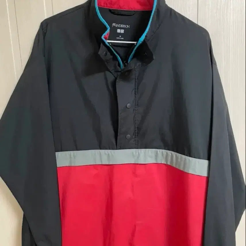 [BUNJANG] Uniqlo x JW Anderson Anorak Pullover Half-Zip M / 유니클로 jw앤더슨 아노락 풀오버 반집업 M사이즈