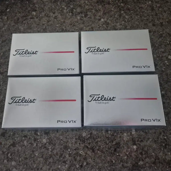 [BUNJANG] Titleist Pro V1x Golf Balls 12-Pack / 타이틀리스트 Pro V1x 골프공 6구 4박스