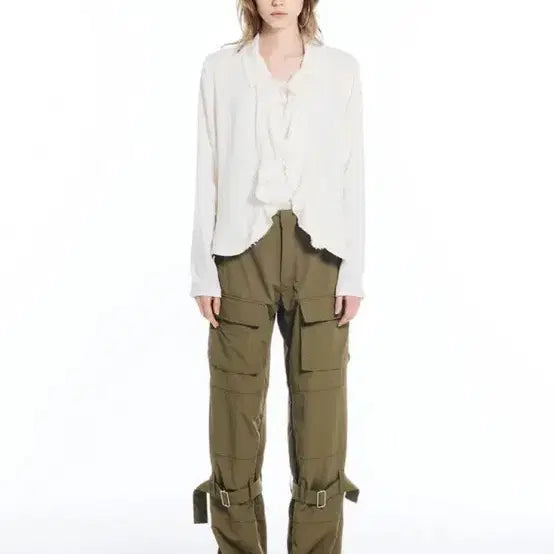 [BUNJANG] SERIC Belted Cargo Pants / 세릭 벨티드 카고 팬츠