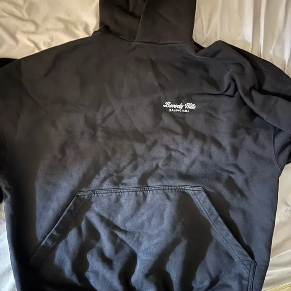 [BUNJANG] Balenciaga Logo Hoodie / 발렌시아가 후드티