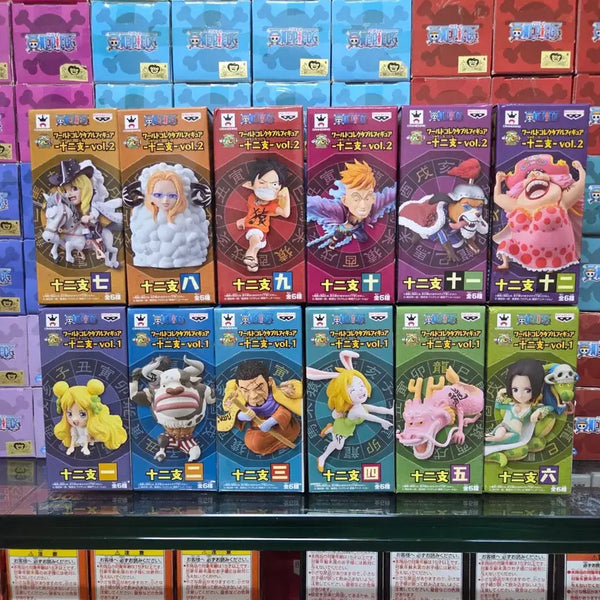 [BUNJANG] One Piece World Collectable Figure Zodiac Series Vol. 1-2 Full Set / [월콜 WCF] 원피스 월콜 십이지 1-2탄 풀셋트 판매 / 새상품