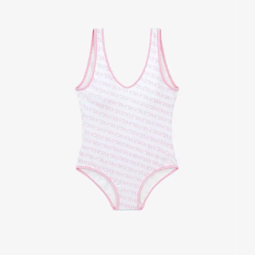 [BUNJANG] Grove Logo Swimsuit Pink S / Grove 그로브 로고 수영복 핑크 S