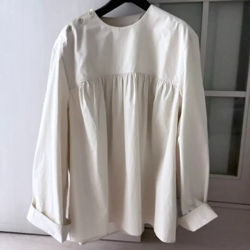 [BUNJANG] Lemaire Cotton Blouse / 르메르 코튼 블라우스