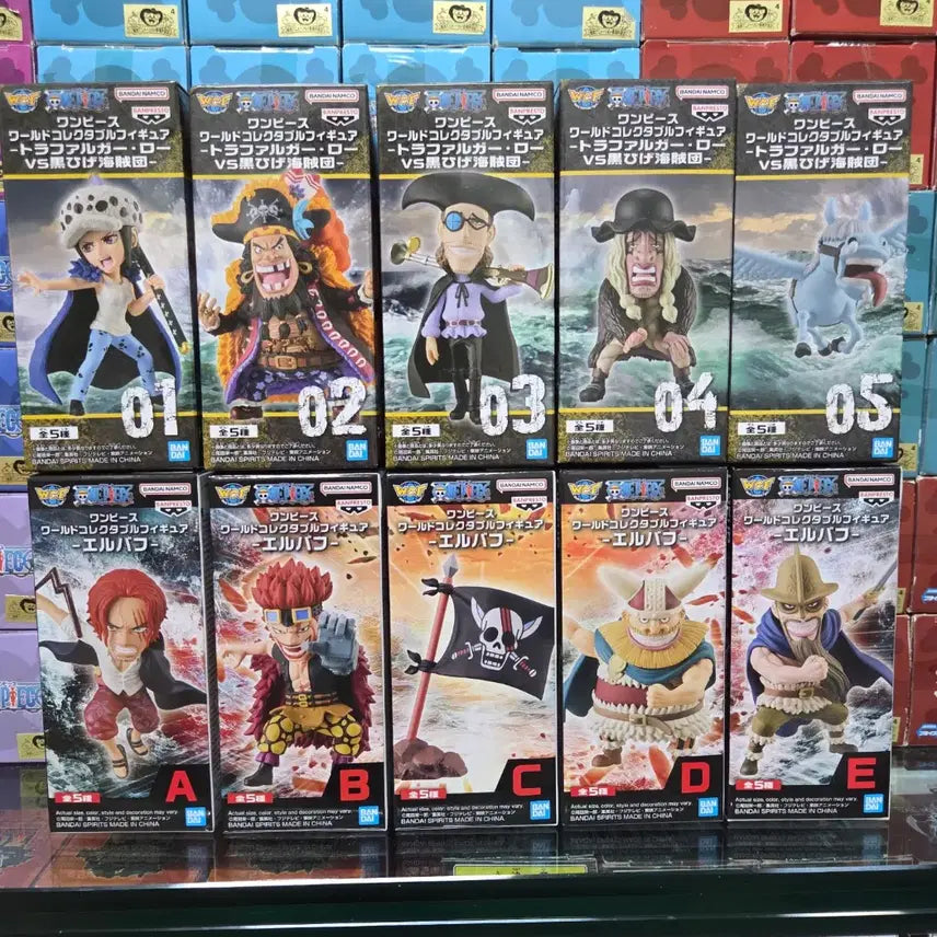 [BUNJANG] One Piece World Collectable Figure Shanks VS Kid & Law VS Blackbeard / [월콜 WCF] 원피스 월콜 샹크스VS키드+로우VS검은수염 판매/새상품