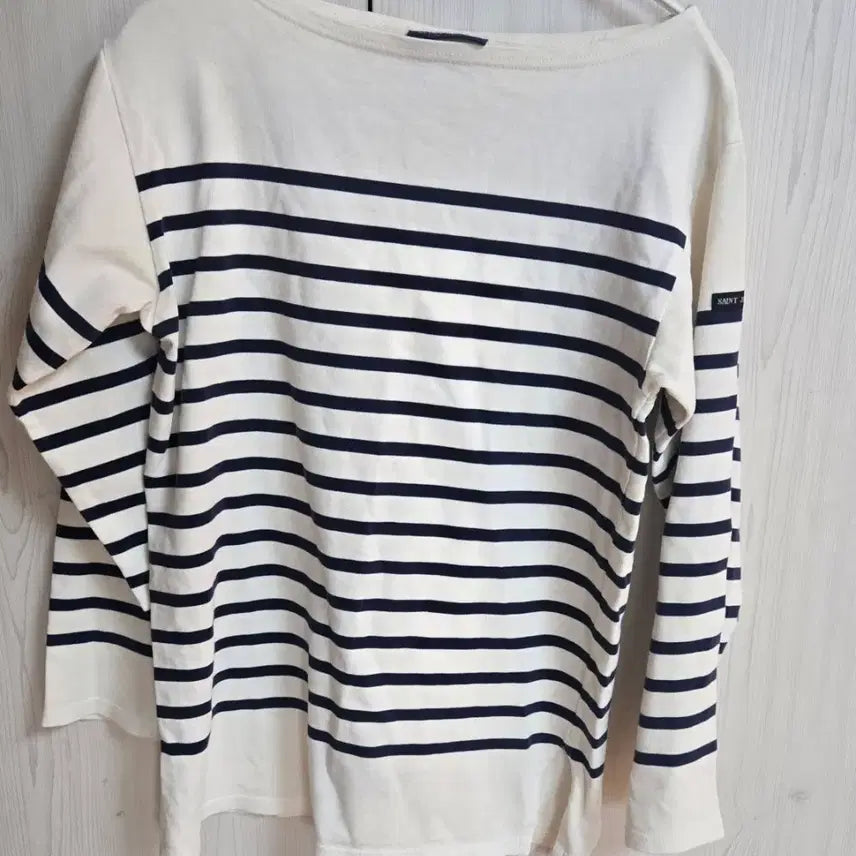 [BUNJANG] Saint James Boatneck Striped T-Shirt XS / 세인트제임스 보트넥 단가라 티셔츠 XS