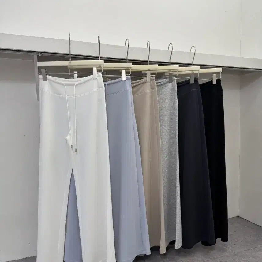 [BUNJANG] High-Quality Ruru Fabric Cool Touch Wide Banding Pants / 냉장고 쫀득 국민 팬츠 여름신상 고퀄 루루원단 와이드 밴딩