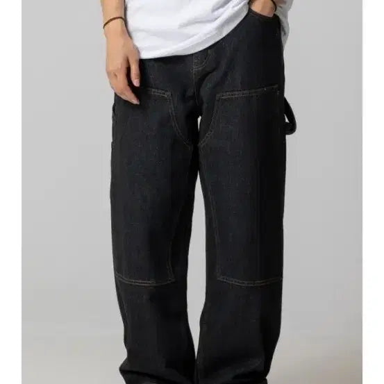 [BUNJANG] Dickies Double Knee Carpenter Denim Pants Black 30 / 디키즈 더블니 카펜터 데님 팬츠 블랙 30