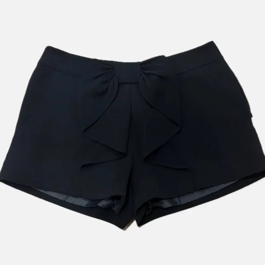 [BUNJANG] Maje Black Ribbon Shorts / 마쥬 Maje ribbon pants 블랙 리본 팬츠 반바지