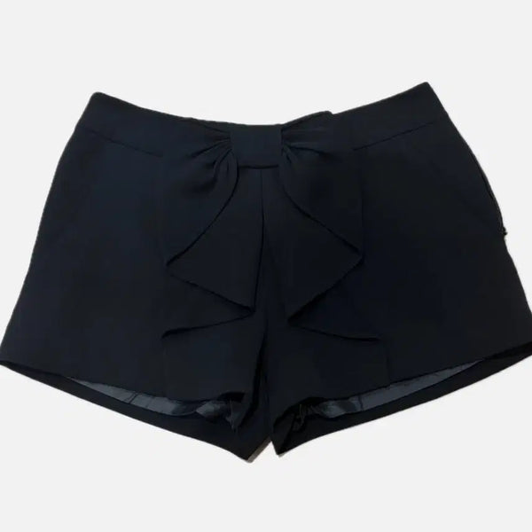 [BUNJANG] Maje Black Ribbon Shorts / 마쥬 Maje ribbon pants 블랙 리본 팬츠 반바지