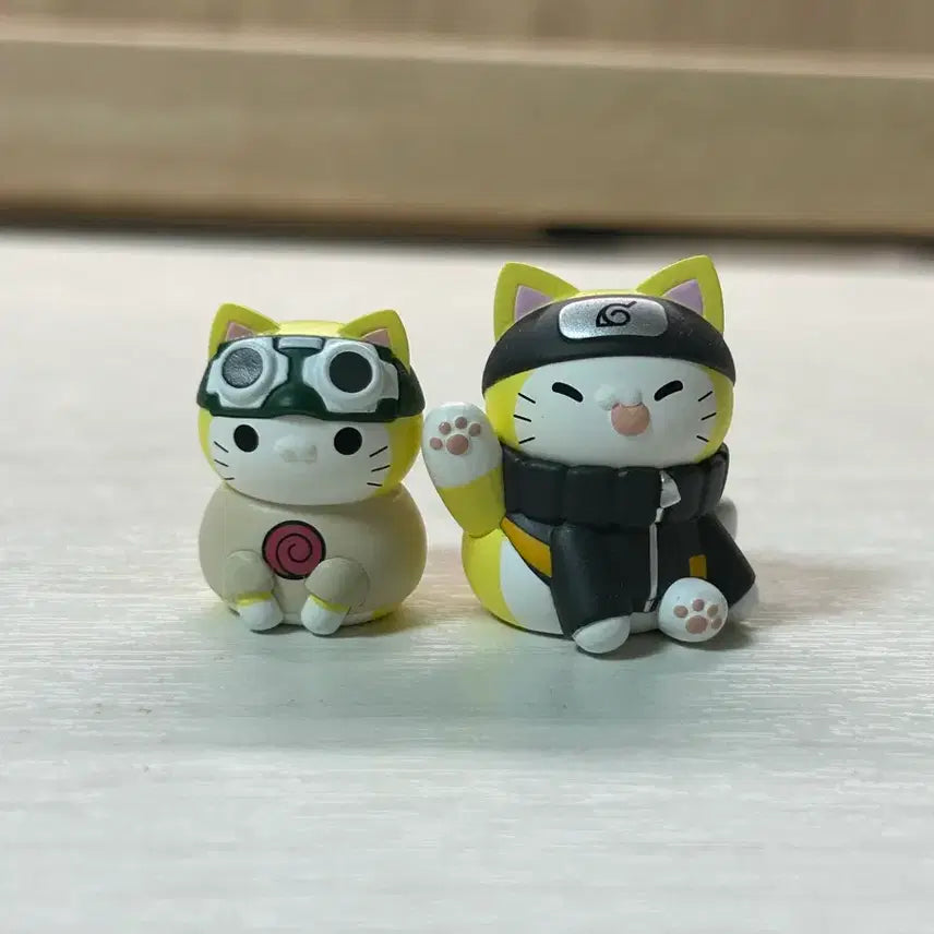 [BUNJANG] Megahouse Naruto Childhood Megacat Nyaruto Figure Set 8: Master-Apprentice Bond / 메가하우스 나루토 유년 메가캣 냐루토 피규어 8탄 사제 인연