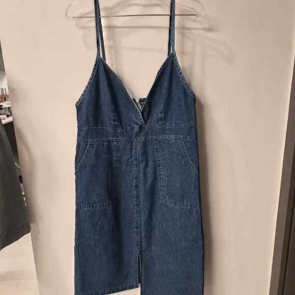[BUNJANG] Catsby Denim Bustier Dress / Catsby 핏이 너무 예쁜 데님 뷔스티에 원피스 판매합니다