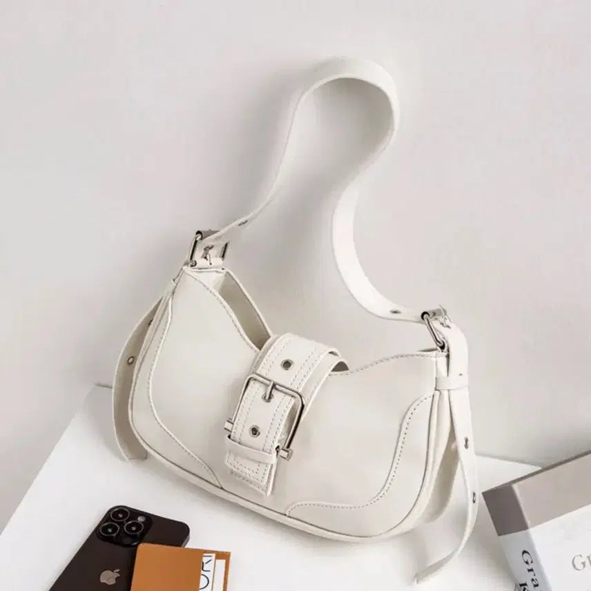 [BUNJANG] Buckle Shoulder Bag / 버클 숄더백