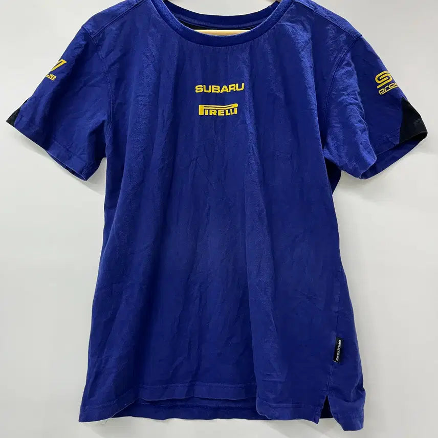 [BUNJANG] 1990s Subaru Pirelli World Rally Team Racing T-Shirt (Size M) / 1990년대 빈티지 레이싱 스바루 피렐리 월드 랠리팀 반팔티셔츠 M사이즈