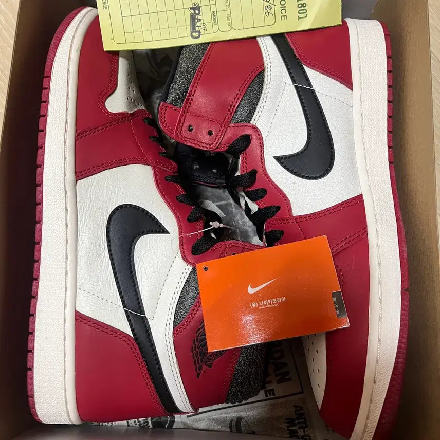 [BUNJANG] Air Jordan 1 Retro High OG Chicago (2022) / (290) 조던 1 레트로 하이 OG 시카고 2022