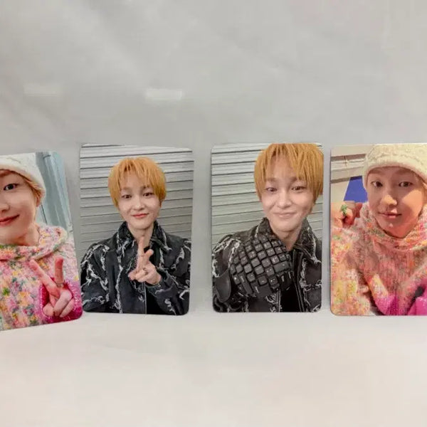 [BUNJANG] SHINee Onew Percent Pop-Up & Album Photocard Bundle Set (4 types) / 샤이니 온유 퍼센트 팝업 포카 및 앨범포카 4종일괄