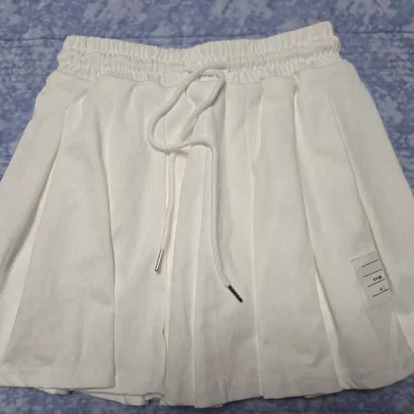 [BUNJANG] Pleated Midi Skirt White / 플리츠 스커트 화이트
