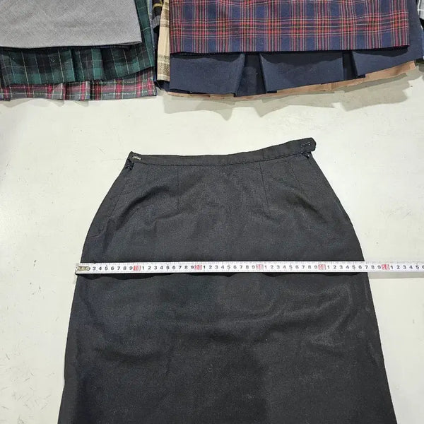 [BUNJANG] Used School Uniform Skirt Size 71 / 중고 교복치마 사이즈 71