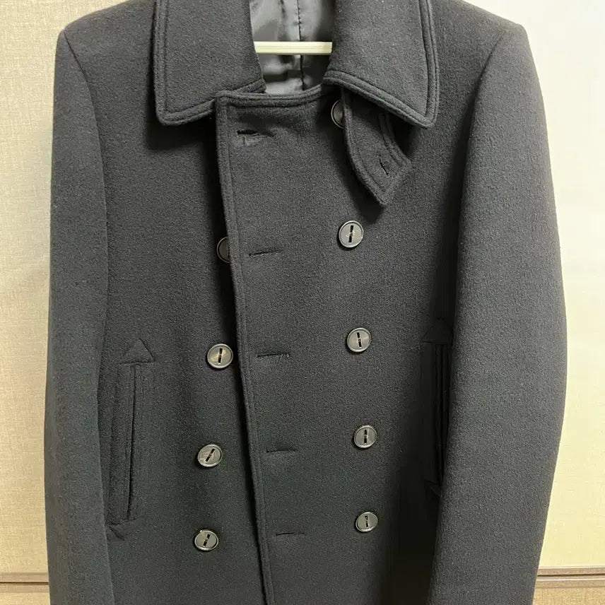 [BUNJANG] Black Double Coat Size 48 / [48] 더블 코트