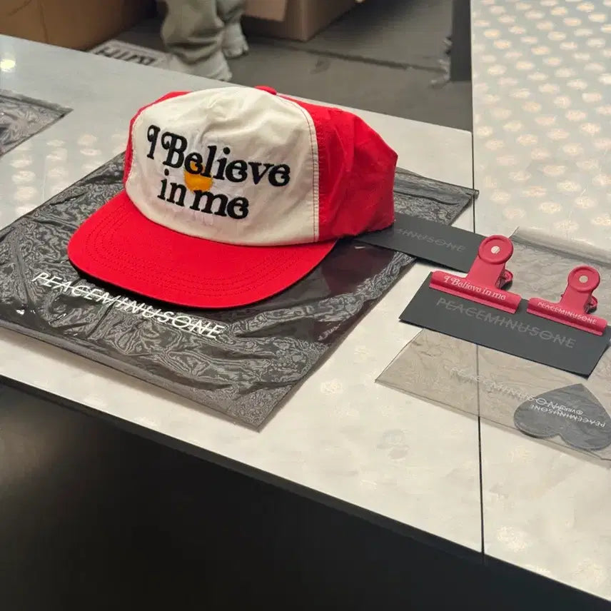 [BUNJANG] Peaceminusone x Verdi Cap & Clip Set / 피마원 베르디 모자/클립 세트