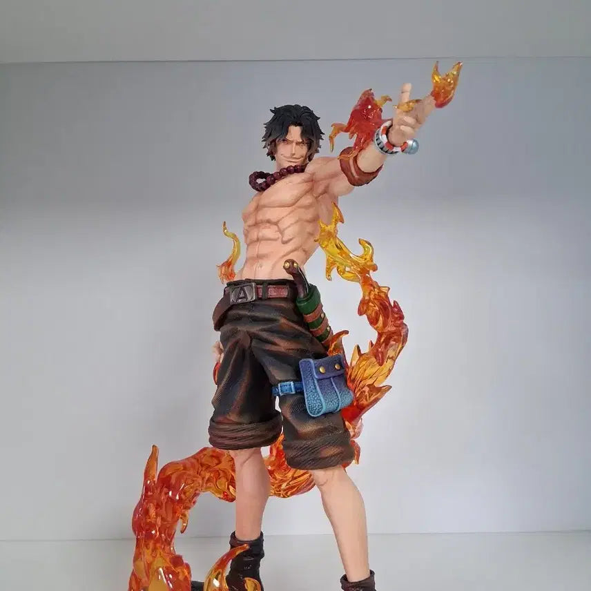 [BUNJANG] One Piece Portgas D. Ace Figure (26cm) / 원피스 wx studio 에이스 레진 피규어