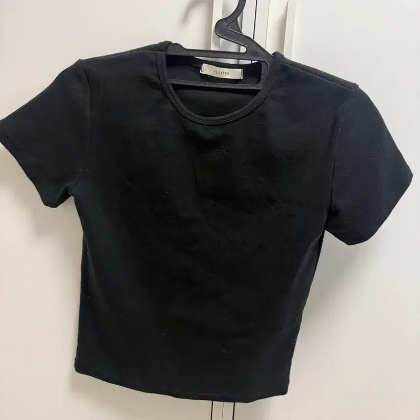 [BUNJANG] Basic Short Sleeve T-Shirt Set (Black/White) / 반팔 티셔츠 블랙 화이트