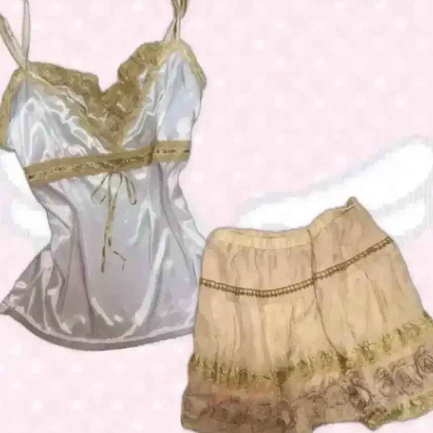 [BUNJANG] Axes Vintage Mori Girl Skirt / axes 일본 빈티지 치마 빈티지 모리걸 하구미
