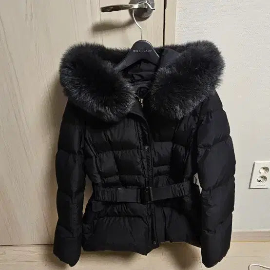 [BUNJANG] ZOOC 22FW Fox Fur Belted Goose Down Padding (Z224PSG186) Size 55 / 쥬크 Z224-PSG186  22년 벨트  폭스퍼 구스다운