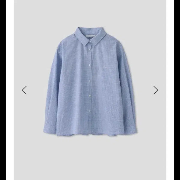 [BUNJANG] Thanat Check Shirt Blue / 타낫 Wrote check shirt (blue) 체크셔츠