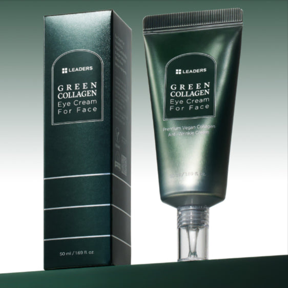 [BUNJANG] Leaders Green Collagen Eye Cream for Face 50ml / 50ml [ 리더스 ]  그린 콜라겐 아이 크림 포 페이스 목주름 눈주름 주름개선