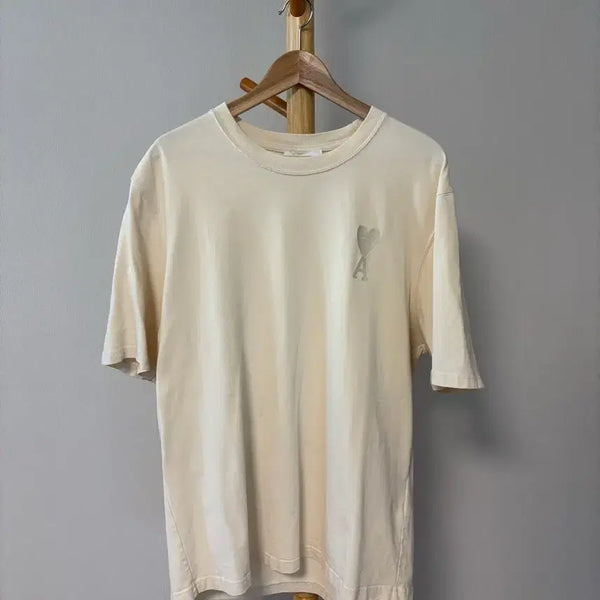 [BUNJANG] AMI Paris Tonal Logo Short Sleeve T-Shirt XL / 아미 톤온톤 반팔 XL