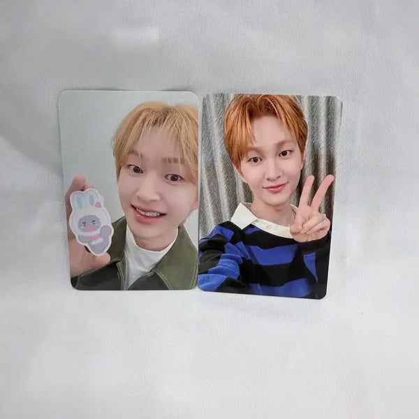 [BUNJANG] SHINee Onew Jjingnyangi Pop-up Photocard 2 Types Bundle Set / 샤이니 온유 찡냥이팝업 포카 2종 일괄