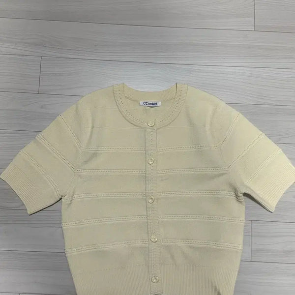 [BUNJANG] CC COLLECT Short Sleeve Cardigan / 씨씨콜렉트 반팔 가디건