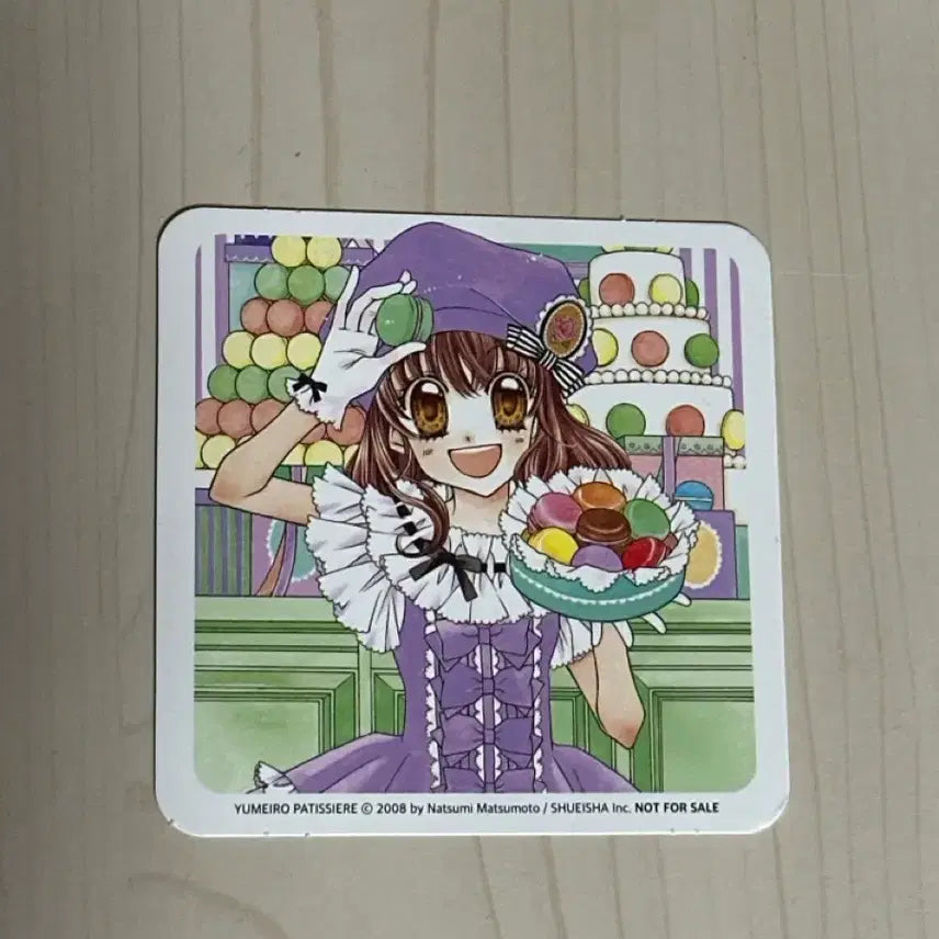 [BUNJANG] Yumeiro Patissiere Original Pop-up Exclusive Coaster / 빠른 발송가능)꿈빛파티시엘  원작팝업 특전 코스터