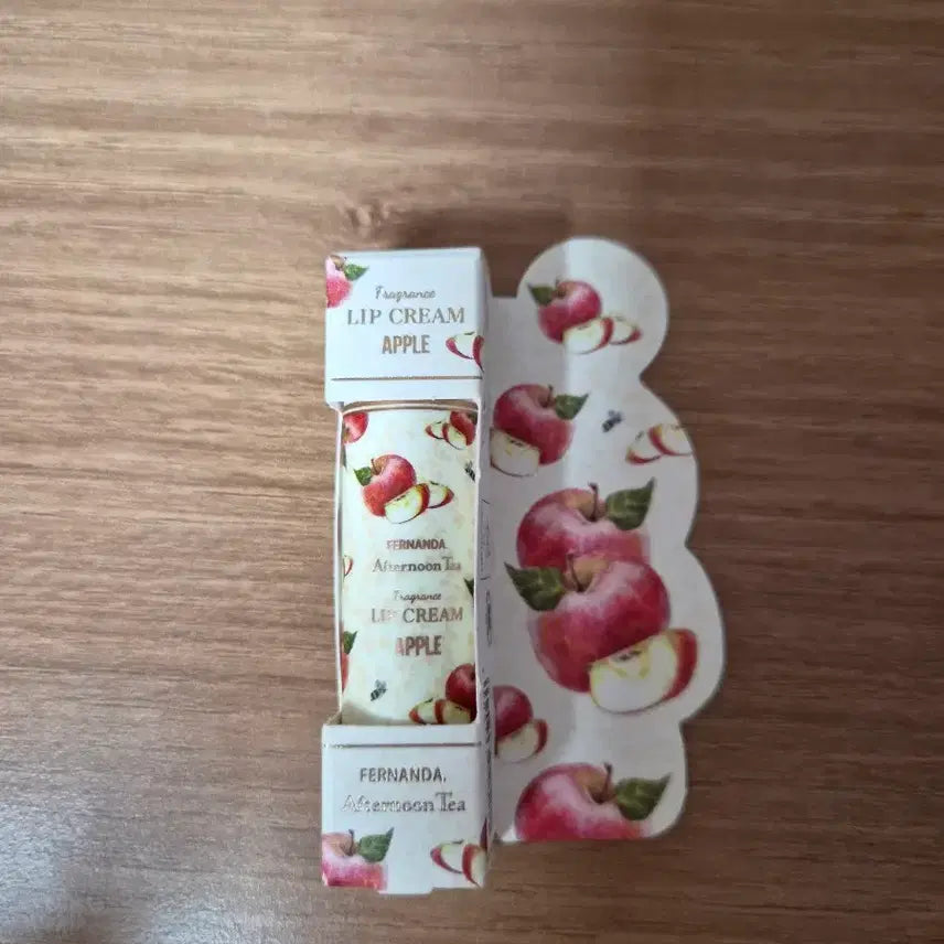 [BUNJANG] Fernanda x Afternoon Tea Apple Lip Balm / (새상품) 페르난다 X 애프터눈티 사과 립밤