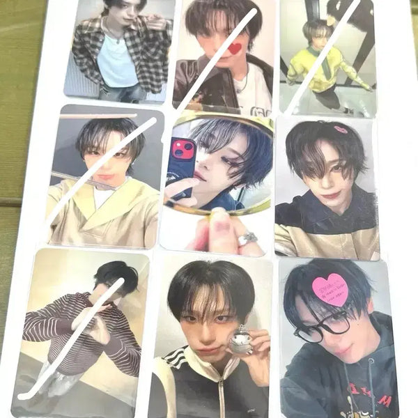 [BUNJANG] XLOV Haru Photocards Bundle Set / XLOV 엑스러브 하루 haru 미공포 9장 일괄 세트