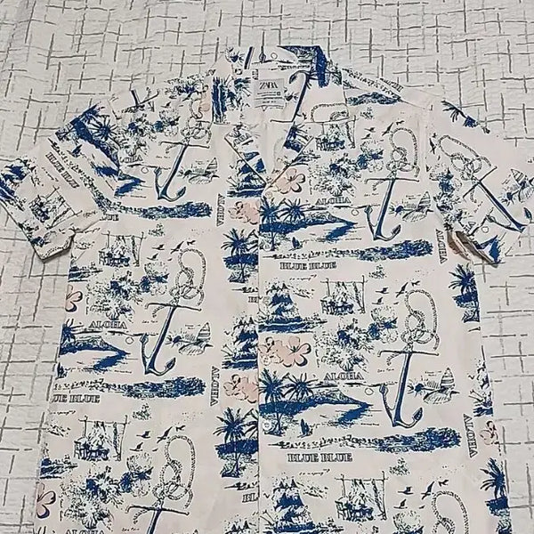 [BUNJANG] Zara Short Sleeve Shirt M / 자라 반팔셔츠 M 가슴54 기장69