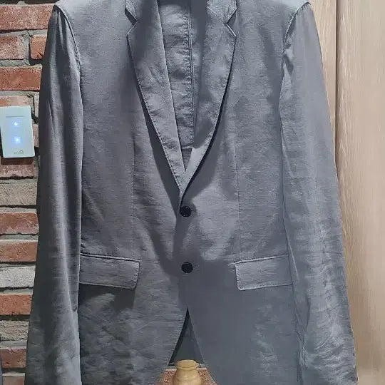 [BUNJANG] Hansem TIME MA Linen Blend Blazer Jacket (Size 105) / 남성 한섬 타임 마 자켓(105)