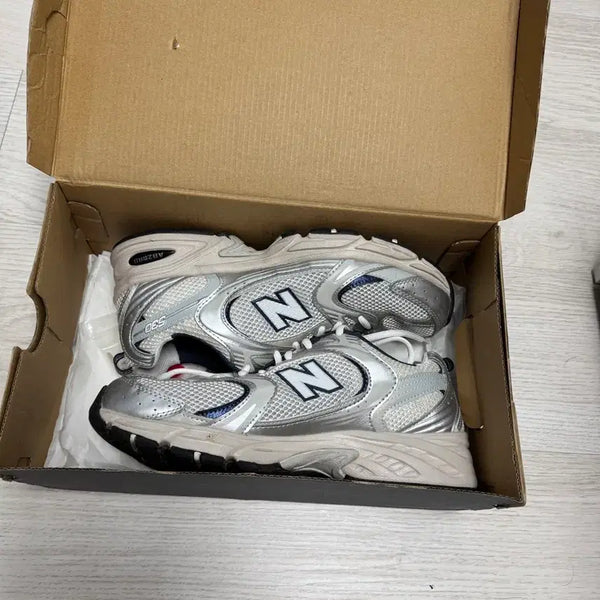 [BUNJANG] New Balance 530 Steel Grey Shoes / 뉴발란스 530 스틸 그레이 265