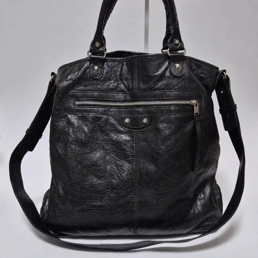 [BUNJANG] Balenciaga Classic Two-Way Square Tote Bag (340133) / 발렌시아가의 클래식 투웨이 스퀘어 토트백(340133)