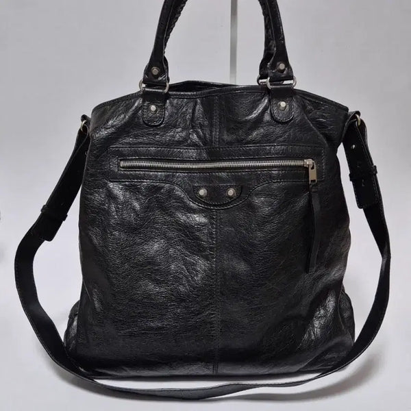 [BUNJANG] Balenciaga Classic Two-Way Square Tote Bag (340133) / 발렌시아가의 클래식 투웨이 스퀘어 토트백(340133)