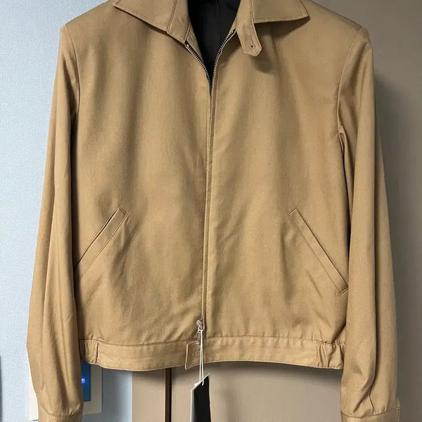 [BUNJANG] Tonywack Oversized Blouson Jacket Beige / 토니웩 블루종