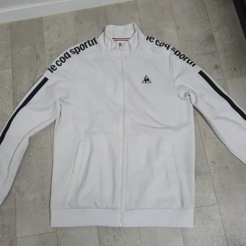 [BUNJANG] Le Coq Sportif White Jersey M / 르꼬끄 흰색 져지팝니다!!