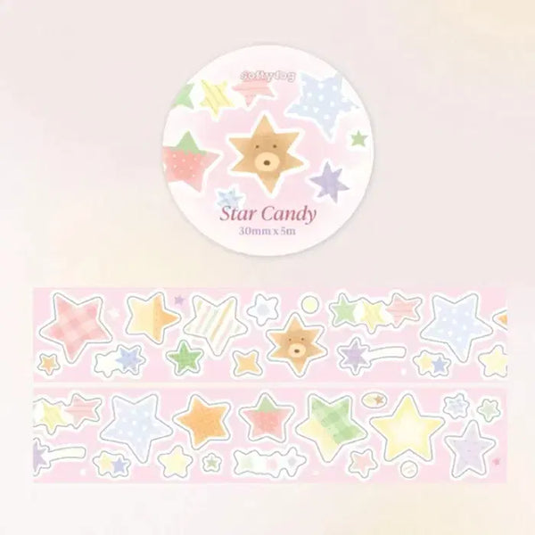 [BUNJANG] Softie Fog Stardust Kiss Cut Sticker / 소프티포그 별사탕 키스컷