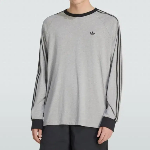 [BUNJANG] Adidas Originals Callie Long Sleeve T-Shirt Grey / 아디다스 오리지널 캘리 티셔츠 그레이 긴팔 티셔츠m 롱슬리브