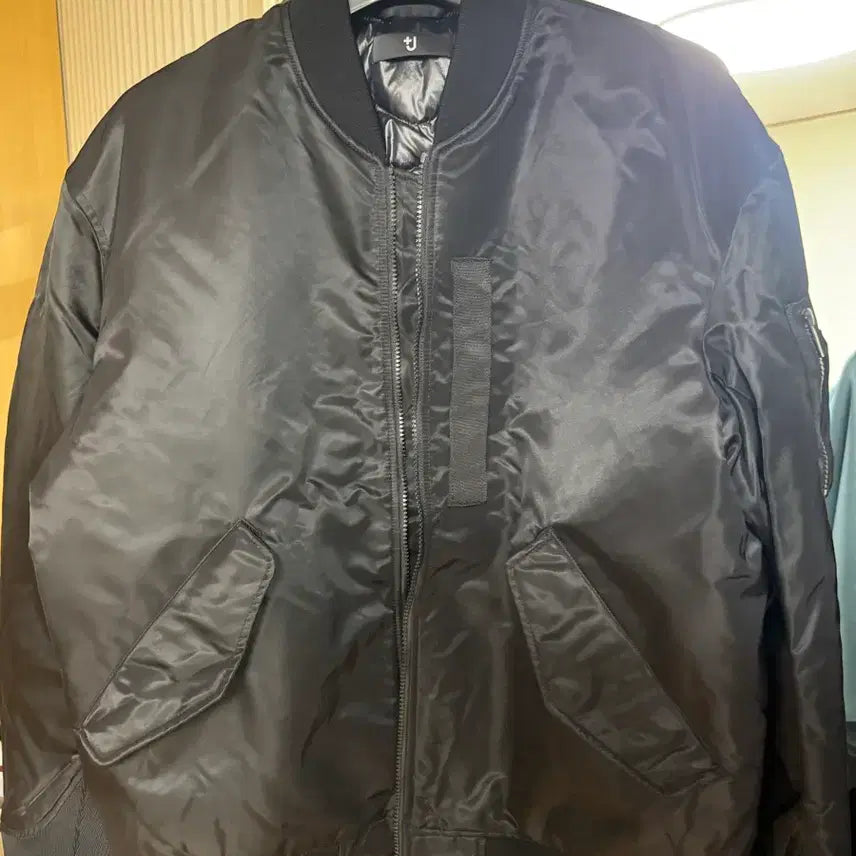 [BUNJANG] Uniqlo +J MA-1 Black Jacket (XL) / 유니클로 +J MA-1 블랙(XL)